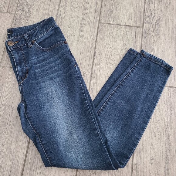 1822 Denim Blue Skinny Jeans Women’s Size 8 - Picture 1 of 11